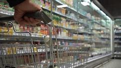 Senior Hands Pushing Trolley Supermarket Department Stock Footage Video (100% Royalty-free) 1063519033 | Shutterstock