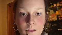 kinda freaked myself out there ngl #uncannyvalley #trend #makeup | uncanny valley makeup