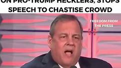 Chris Christie Gets Heckled by the Crowd
