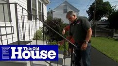 How to Repair a Rusted Wrought Iron Railing | This Old House