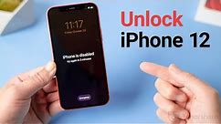 How to Unlock iPhone 12/iPhone 12 Pro/iPhone 12 Mini without Face ID or Passcode