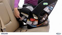 Graco 4EVER DLX Carseat Rear-Facing Installation