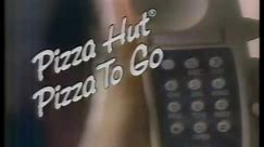 Pizza Hut Commercial - Pizza to Go (1984)