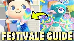 🦚 10 Things You NEED TO KNOW About FESTIVALE In Animal Crossing New Horizons! Festivale Guide!