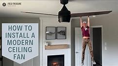 How To Install a Modern Ceiling Fan