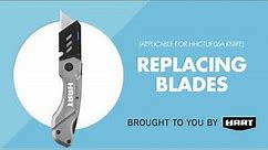 FAQ: Replace the Blade for the HART Folding Lock-Back Utility Knife
