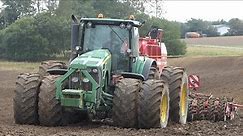 John Deere 8430 in the field seeding w/ 6-Meter Horsch Pronto 6DC | PURE SOUND | Danish Agriculture