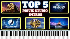 TOP 5 MOVIE STUDIO INTROS (pt. 1)