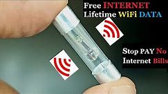 How To make Get Free Unlimited internet wifi anywhere at home 100% free