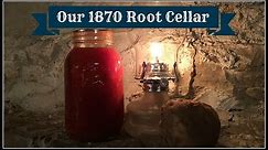 Our 1870 Root Cellar~