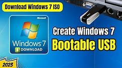 Download Windows 7 ISO and Make Bootable USB (Easiest Method) 2024