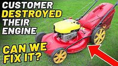 CUSTOMER'S MOWER VIBRATES AFTER HITTING A POST - Can We Fix It?