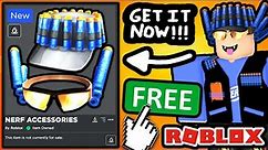 FREE ACCESSORIES! HOW TO GET Dart Cap & Dart Glasses! (ROBLOX NERF EVENT)