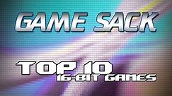 Top 10 16-Bit Games - Game Sack