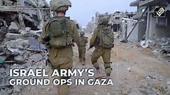 Israel’s ground operation in Gaza | IDF releases exclusive footage of tanks pounding Gaza