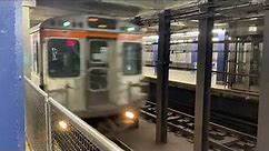 SEPTA Broad Street Line Express Rips through North Philadelphia Station
