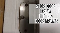 Fix door from hitting frame trick DIY video #door #frame #sticking #diy