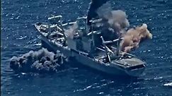 Watch the Navy blow the hell out of a warship in a not-so-subtle message to China
