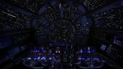 Spaceship Cockpit | White noise of the Universe | Deep relaxation | Space Travel