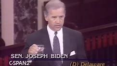 1992: Sen. Biden says President Bush should not name nominee until after election (C-SPAN)