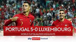 Cristiano Ronaldo nets hat-trick as Portugal thrash Luxembourg - World Cup Qualifiers round-up