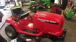 How to remove the mower deck Honda harmony 2013