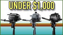 Cheapest Outboard Motors - What's the best new small outboard engine you can buy?