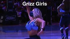 Grizz Girls (Memphis Grizzlies Dancers) - NBA Dancers - 12/19/2021 Dance Performance
