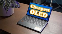 Gaming On The CHEAPEST Laptop With An OLED Display