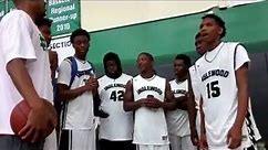 Inglewood High School Paul Pierce Mentoring Basketball Players