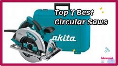 🛠️✅ Top 7 Best Circular Saw for DIY projects Wood / Metal / PVC / Bamboo 🧰 [Amazon/Cheap/2024]