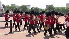 Band of the Scots Guards - Buckingham Palace 6 July 2013