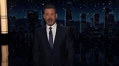 Jimmy Kimmel on Trump’s many court dates: ‘Sketch artists are running out of orange pastels’