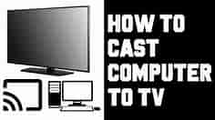 How To Cast Computer to TV - How To Cast Your PC To Your TV - Screen Mirror PC Windows 10 to TV