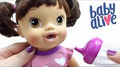 Baby Alive Brushy Brushy Baby Doll Unboxing and Brushing her Teeth!