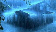 Rain Sounds for Sleeping - 99% Instantly Fall Asleep with Rain and Thunder Sound at Night