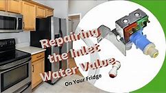 Ice Maker Not Working? Revive it with an Inlet Water Valve Replacement