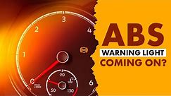 ABS warning light coming on?