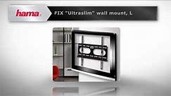 Hama "Ultraslim" FIX TV Wall Bracket