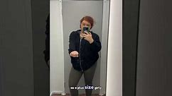 plus size WALMART try on *inside the fitting room*