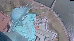 Statue of Liberty camera captures earthquake