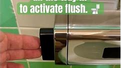 Kohler Highcliff Toilet Flush Tutorial | SLOAN Single Flush Side Mount Flushometer | Honolulu Hawaii