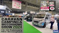 Caravan, Camping and Motorhome Show 2024. Scope out the Vans!