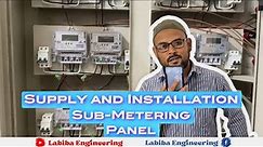 Supply and Installation of Sub-Metering Panel | LETCOM | Labiba Engineering and Trading Company.