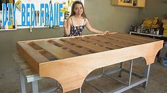 DIY Plywood Bed Frame