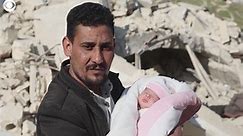 Newborn found orphaned beneath Syria earthquake rubble adopted by uncle who helped save her