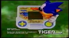 Sonic the Hedgehog Commercial 1992 Tiger Electronic Game