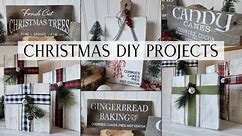 Wood Christmas DIY Projects | Wood DIY Projects | Christmas DIYs and Thrift Flips