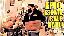 What You Can Find at Estate Sales: Incredible Hauls and Bargains