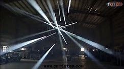 warehouse lighting show.
